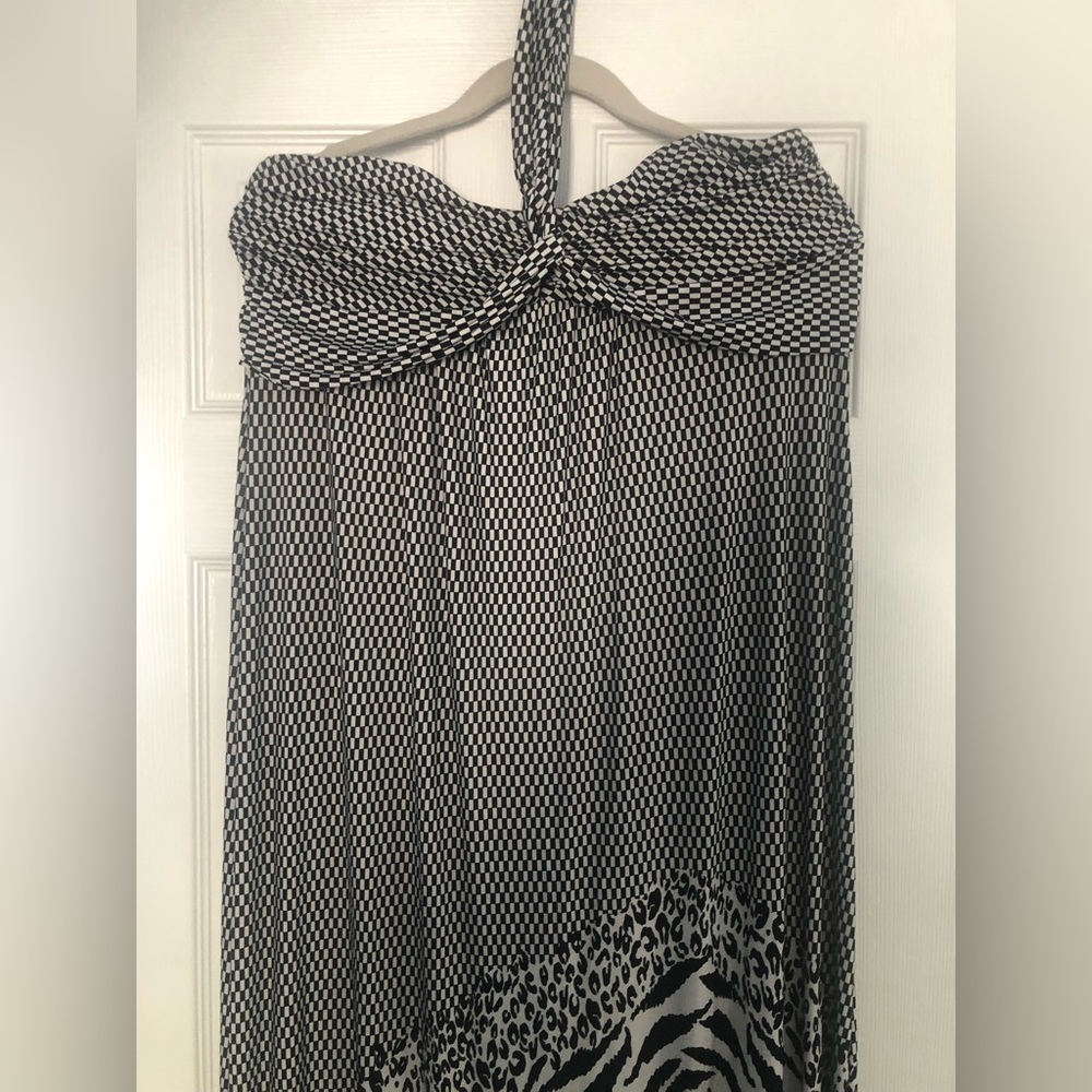 Long halter dress